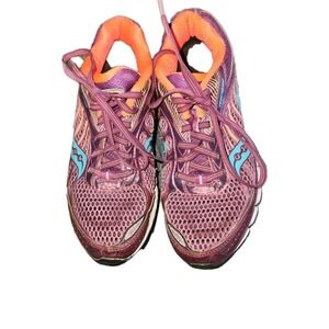 Saucony Ride 6 Womens Running Shoes Purple & Black Athletic Sneakers Size 7.5